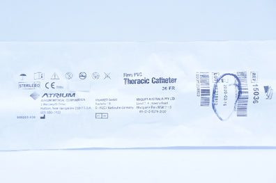Atrium 15036 Firm PVC Thoracic Cath. 36 Fr. (x)